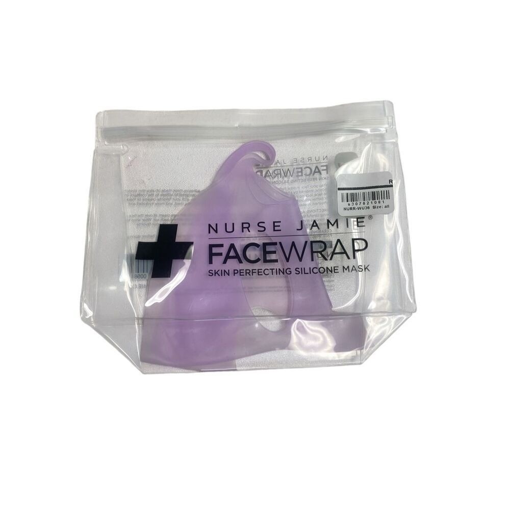Nurse Jamie FaceWrap Skin‑Perfecting Silicone Mask – Medical‑grade reusable NWOB